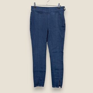 Pilcro and the Letterpress Anthropologie High Rise Skinny Jeans Dark Wash Sz 25